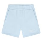 Younger Boys Blue Logo Shorts, 1, hi-res