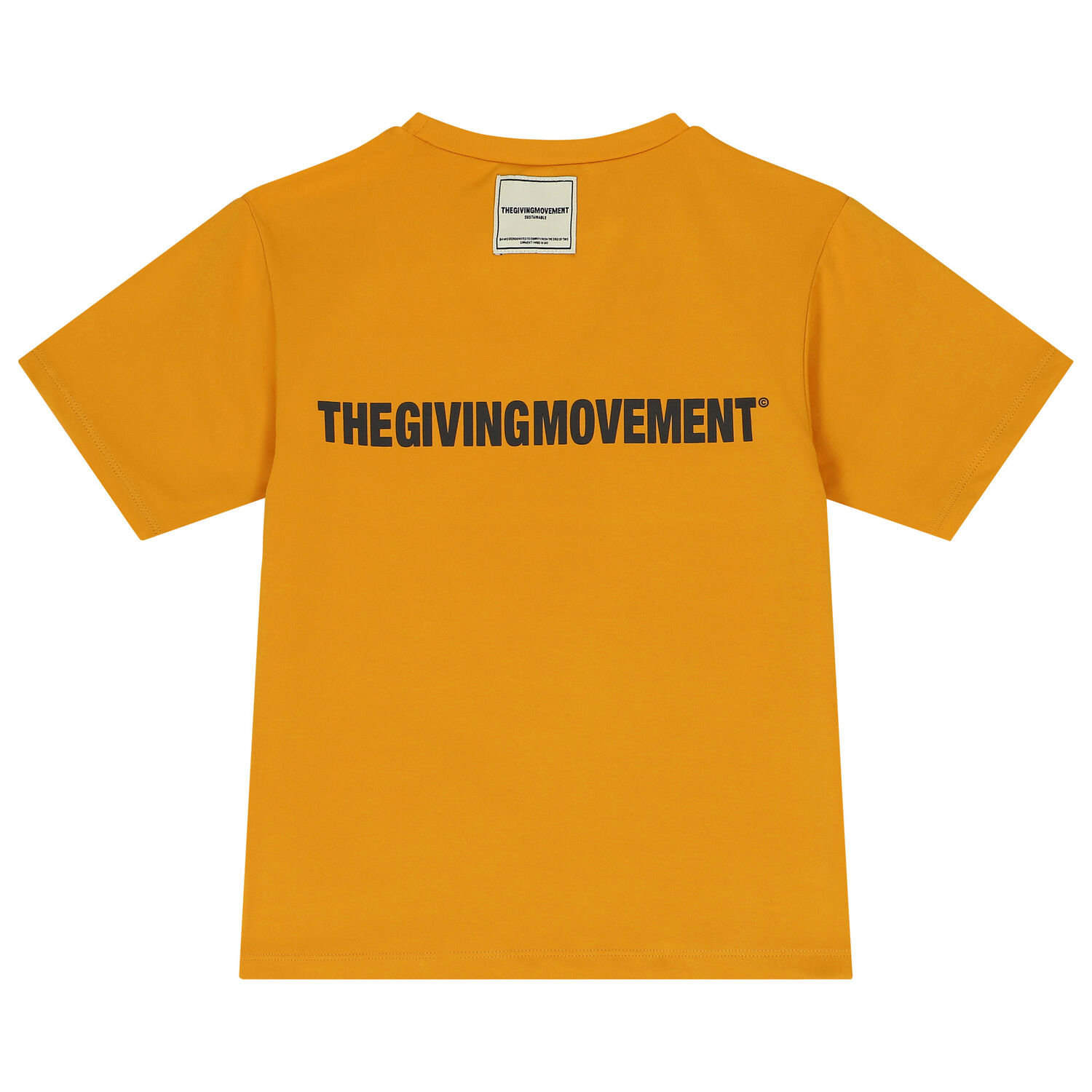 تي شيرت سوفتسكين بالشعار  باللون الأصفر, 1, hi-res