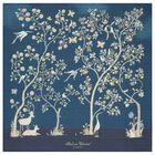 بطانية قماط بطبعة باللون الكحلي للأطفال, 1, hi-res