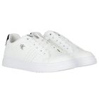 White Logo Trainers, 1, hi-res