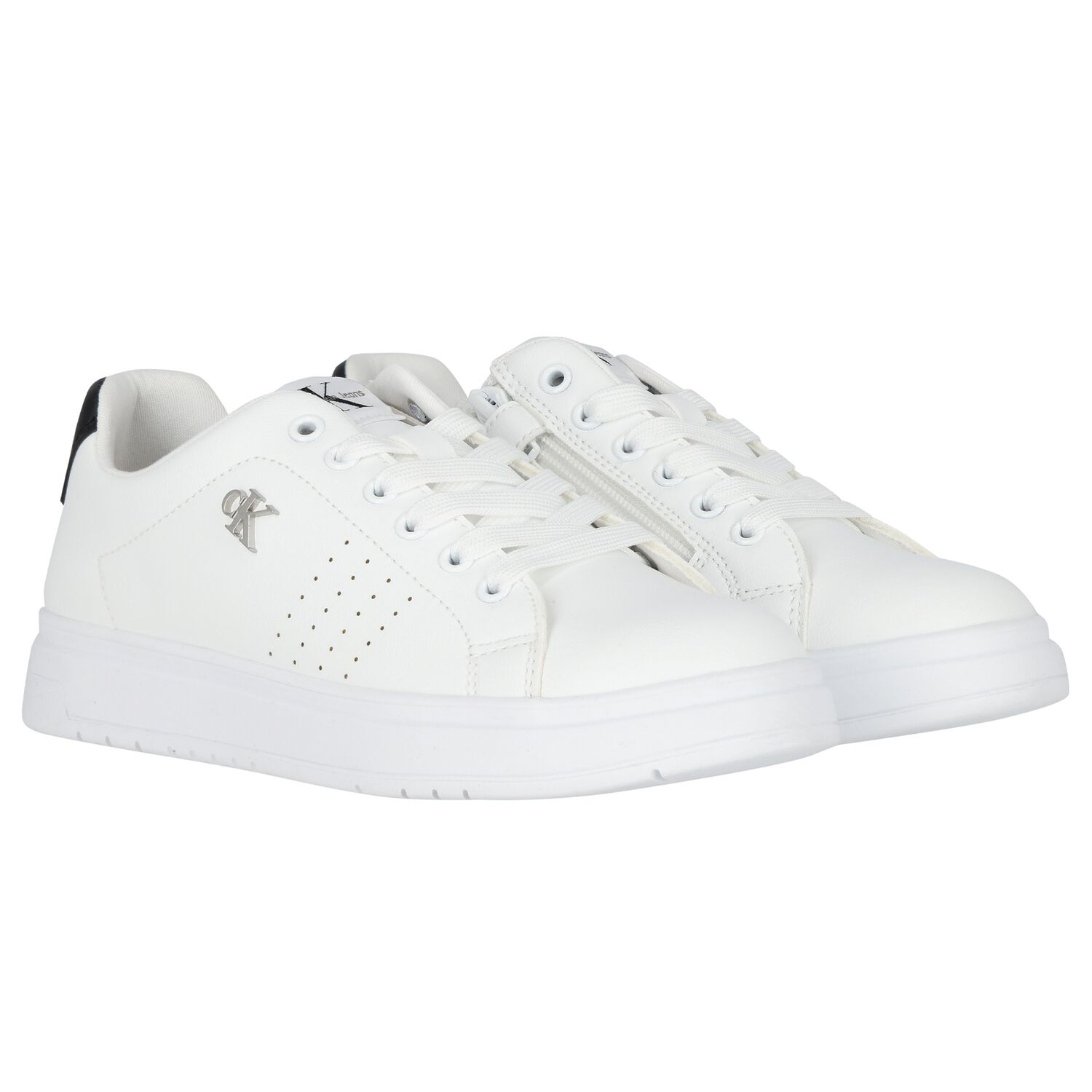 White Logo Trainers, 1, hi-res image number null