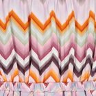 Girls Multi-Coloured Zig Zag Dress, 1, hi-res