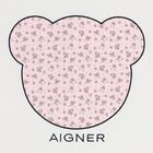 Baby Girls White & Pink Teddy Bear Blanket, 3, hi-res