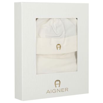 Ivory & Gold Babygrow Gift Set 
