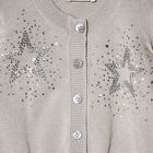 Girls Grey Cardigan, 1, hi-res