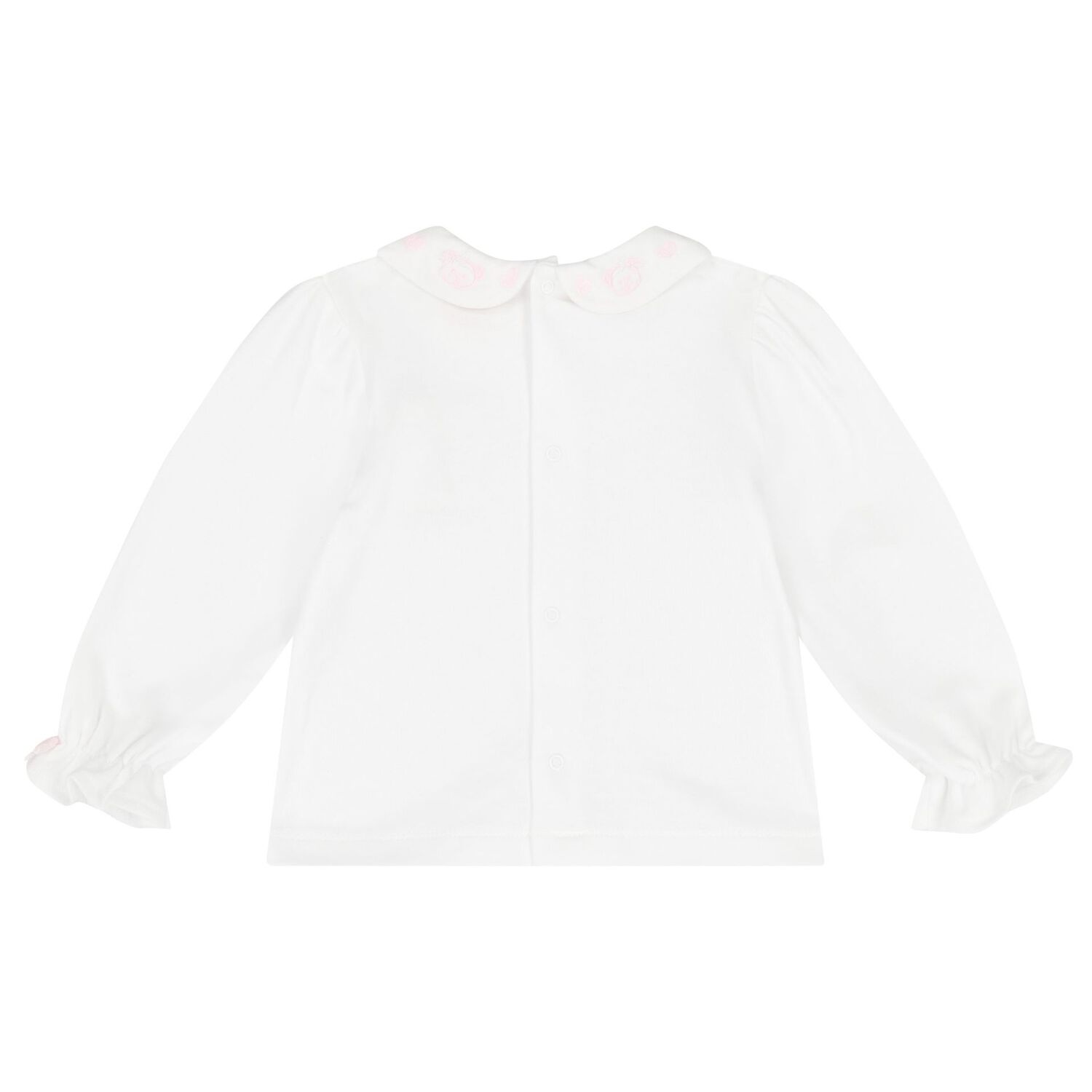 طقم تنورة بنات باللون الوردي والأبيض, 1, hi-res image number null