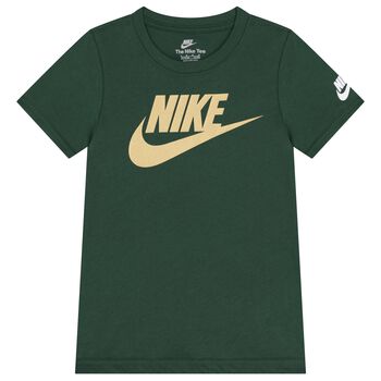 Boys Green Logo T-Shirt
