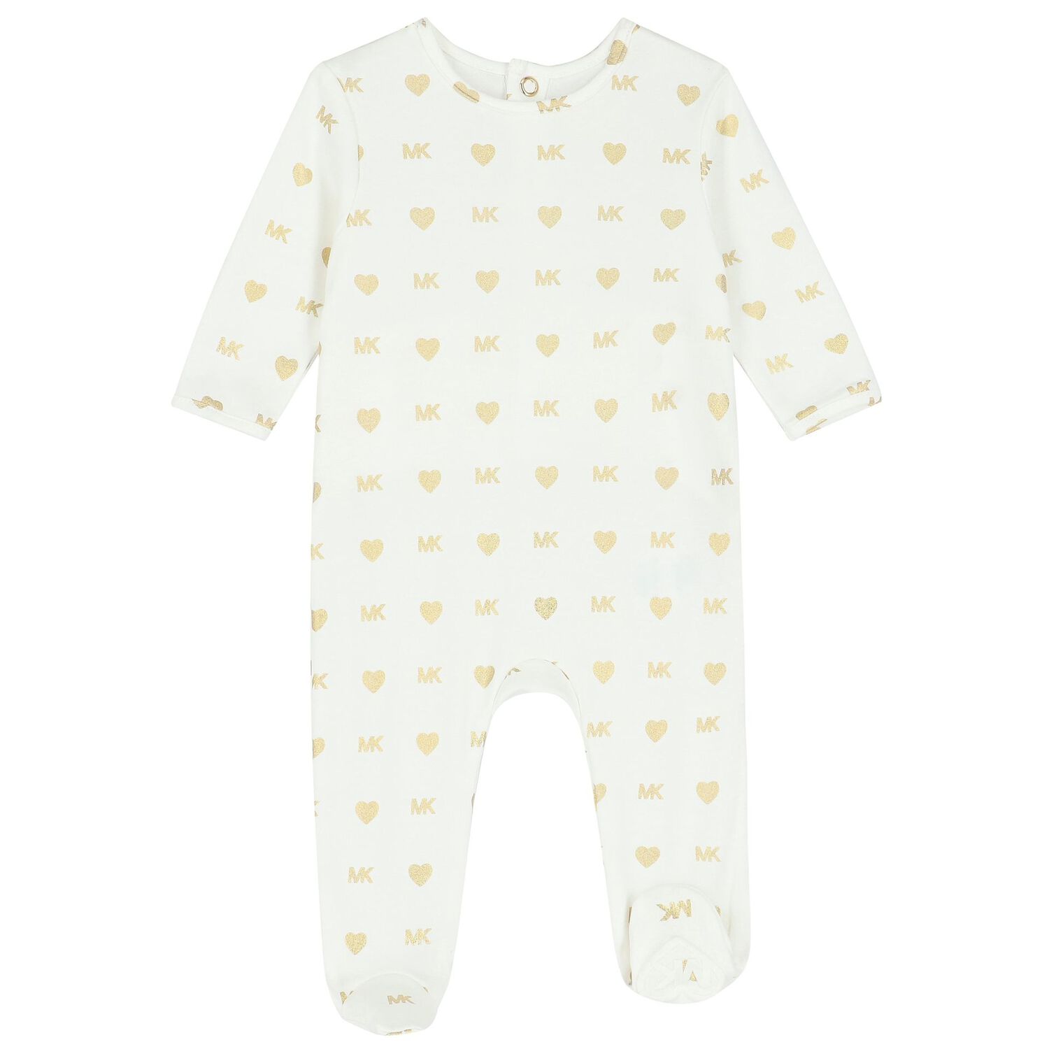 Baby Girls Ivory Logo Babygrow Gift Set, 1, hi-res