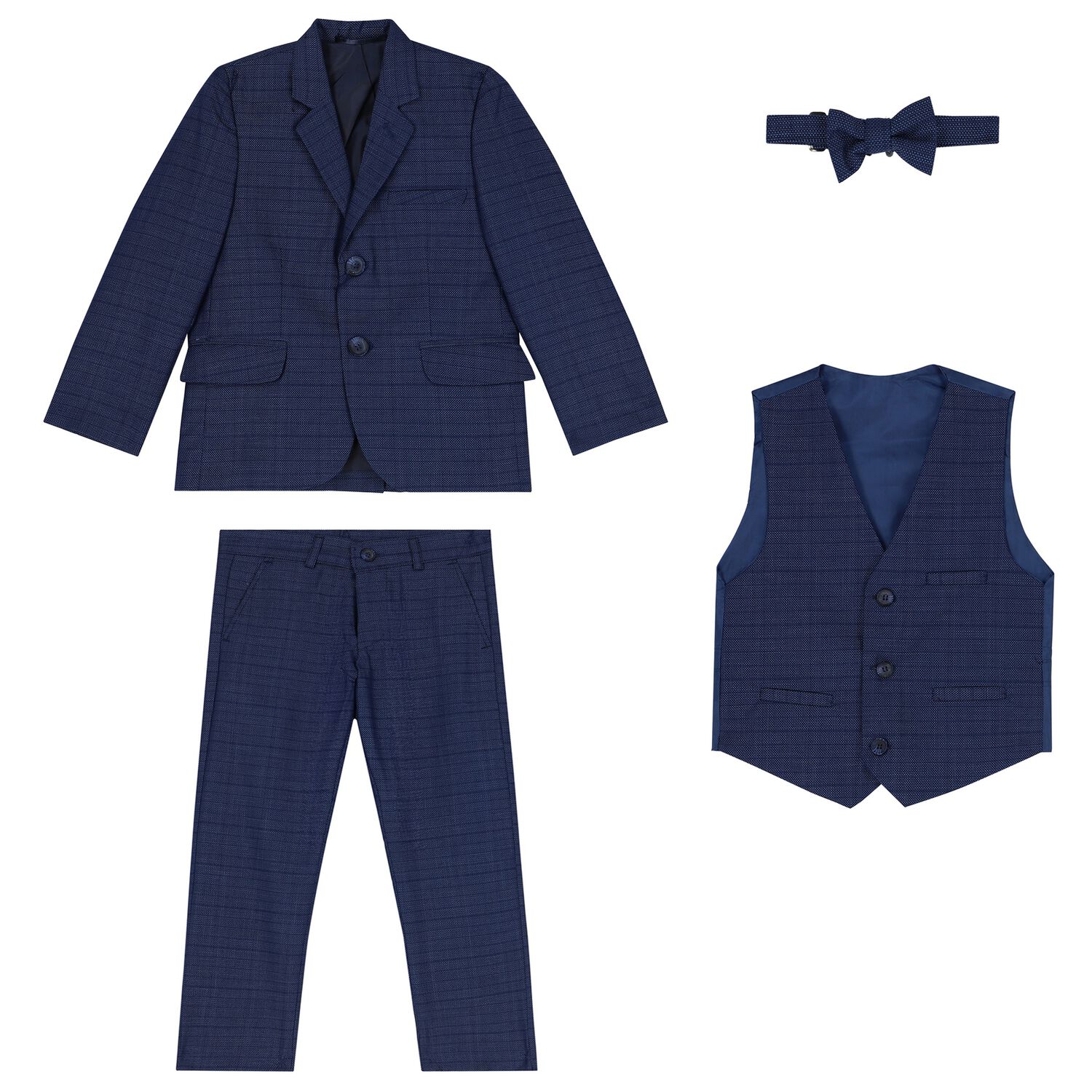 Boys Blue Suit Set, 1, hi-res image number null