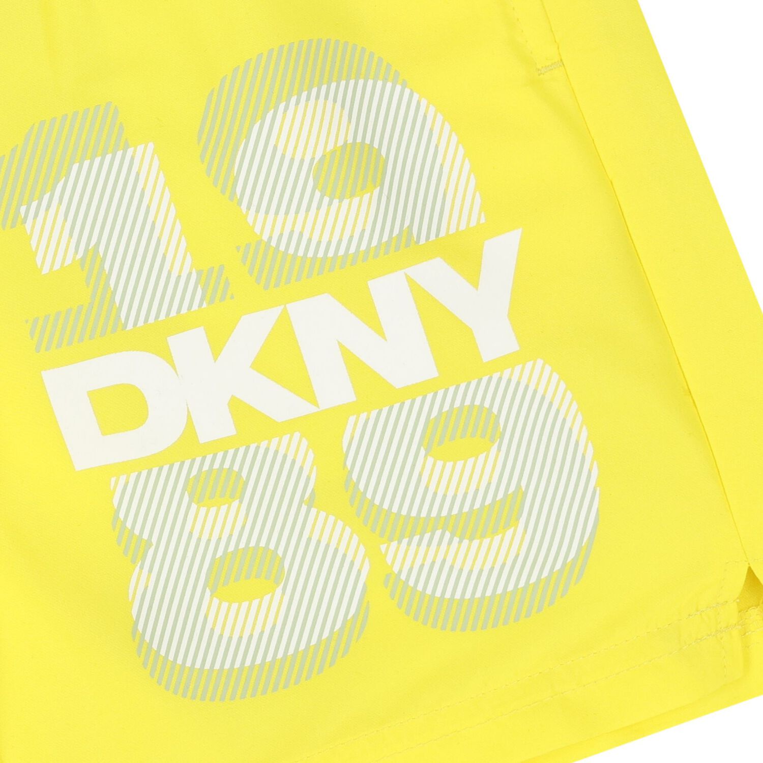 Boys Yellow Logo Shorts, 1, hi-res