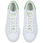 White & Green Stan Smith Trainers, 3, hi-res