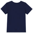 Navy Teddy Logo T-Shirt, 2, hi-res