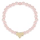 Girls Pink & Gold Beaded Bracelets (4 Pack), 1, hi-res