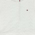 فستان بالشعار باللون الابيض للبنات, 1, hi-res