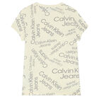 Girls Beige Logo T-Shirt, 2, hi-res