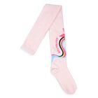 Girls Pink Star Tights, 1, hi-res