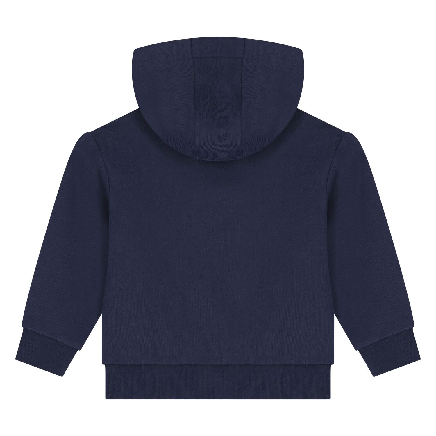 Younger Boys Navy Blue Logo Hooded Top, 1, hi-res image number null