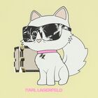 Girls Yellow Choupette T-Shirt, 1, hi-res