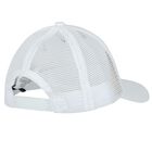 Girls White & Gold Logo Cap, 1, hi-res