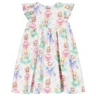 Girls Ivory Fairy Dress, 1, hi-res