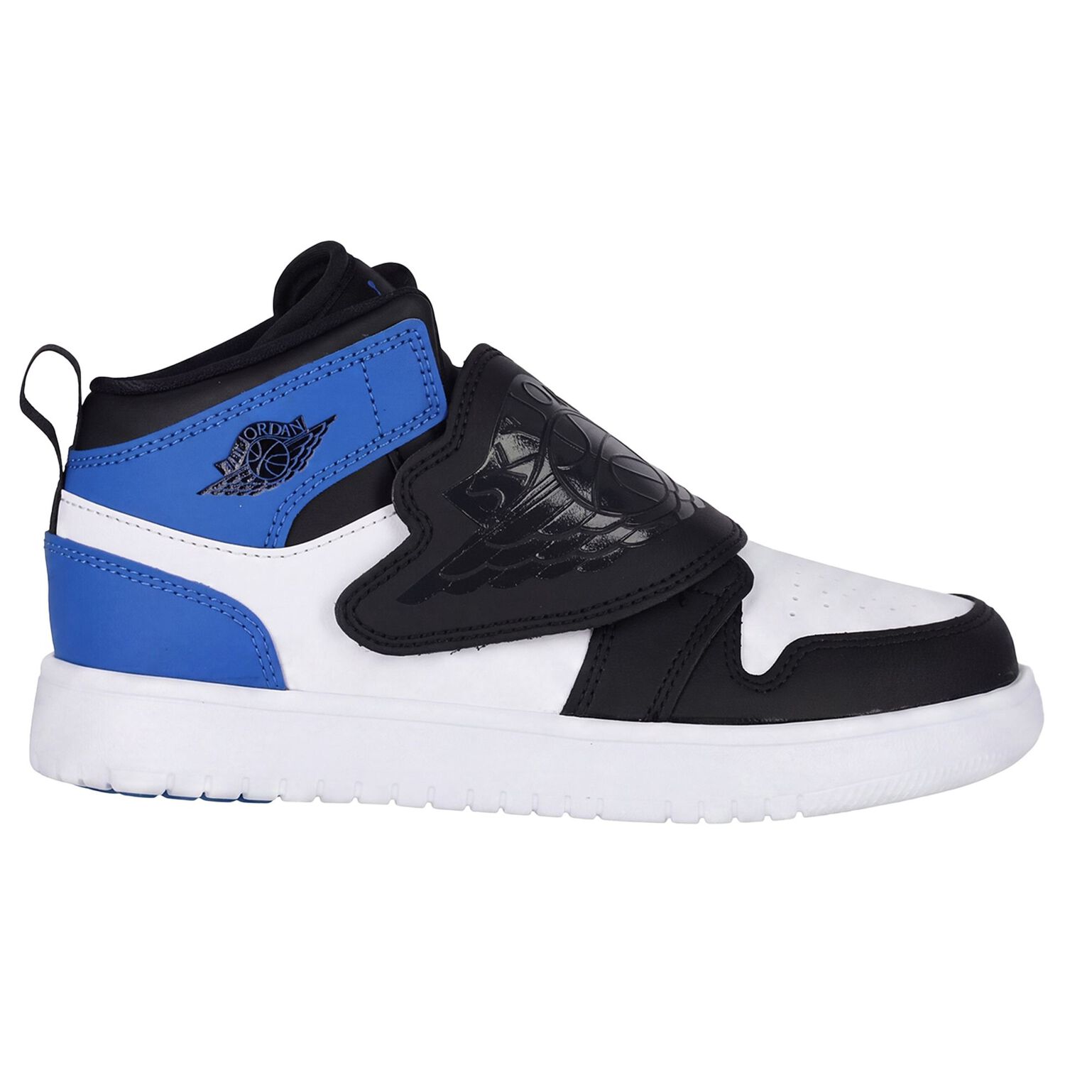 Blue, Black & White Sky Jordan 1 Trainers, 5, hi-res