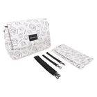 White Ikonik Karl Logo Changing Bag, 1, hi-res