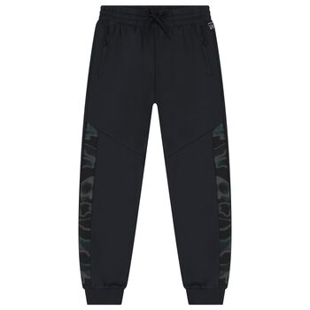 Boys Black Joggers