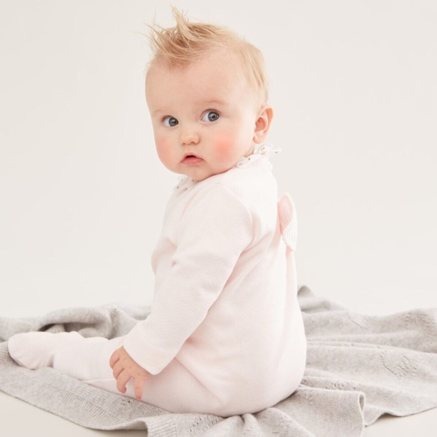 Pink Angel Wings Babygrow, 3, hi-res image number null