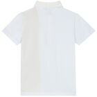 قميص بولو بطبعة خريطة باللون الأبيض والبيج للأولاد, 1, hi-res