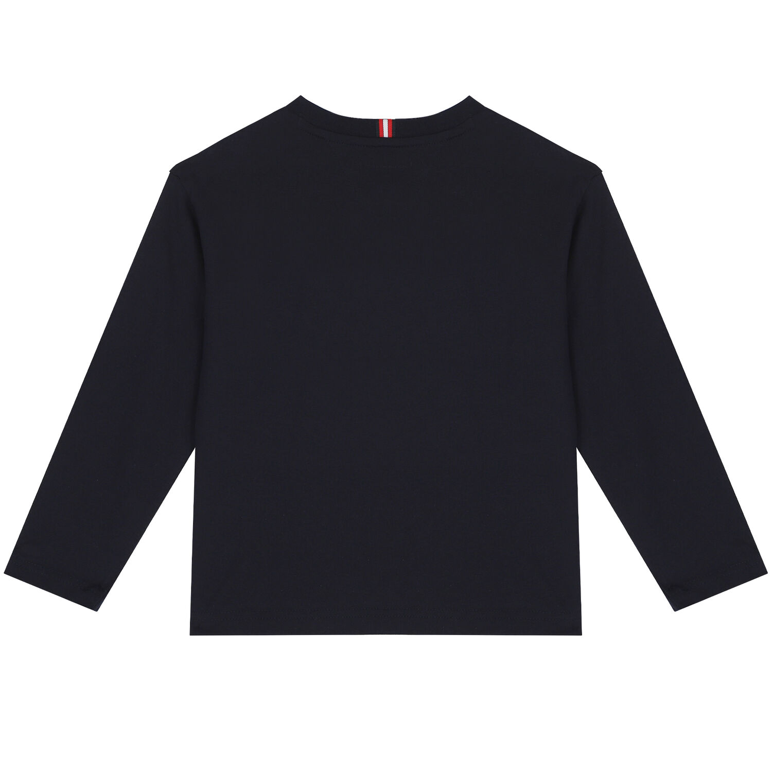 تيشيرت قطن بالشعار باللون الكحلي للأولاد, 1, hi-res image number null