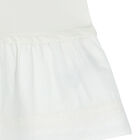 Girls White Logo Polo Dress, 1, hi-res