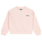 Girls Pink Logo Sweatshirt, 1, hi-res