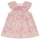 Baby Girls Pink Liberty Floral Dress Set, 1, hi-res