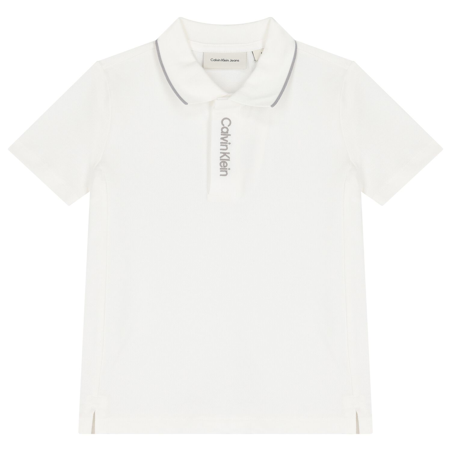 Boys Ivory Logo Polo Shirt, 1, hi-res image number null