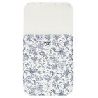 Ivory & Navy Blue Toile De Jouy Baby Nest, 1, hi-res