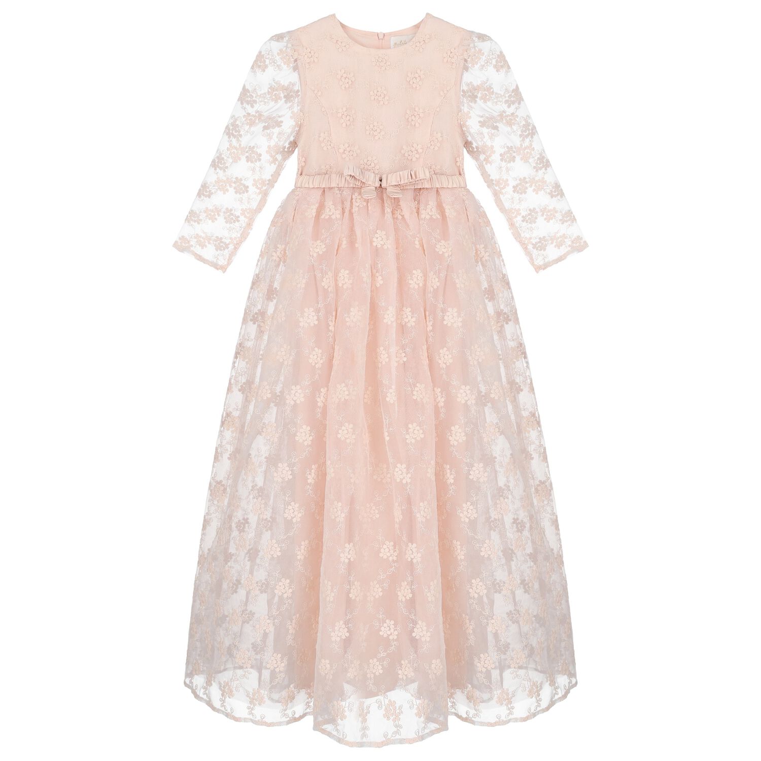 فستان بنات اورجانزا طبعه زهور باللون الوردى, 1, hi-res