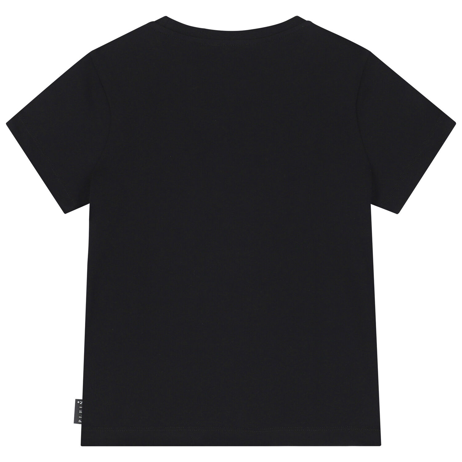 Boys Black Logo T-Shirt, 1, hi-res