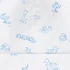 كاب اولاد بشكل العاب كلاسيكيه باللون الابيض والازرق , 1, hi-res