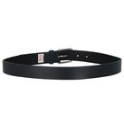 Boys Navy Blue Logo Belt, 2, hi-res