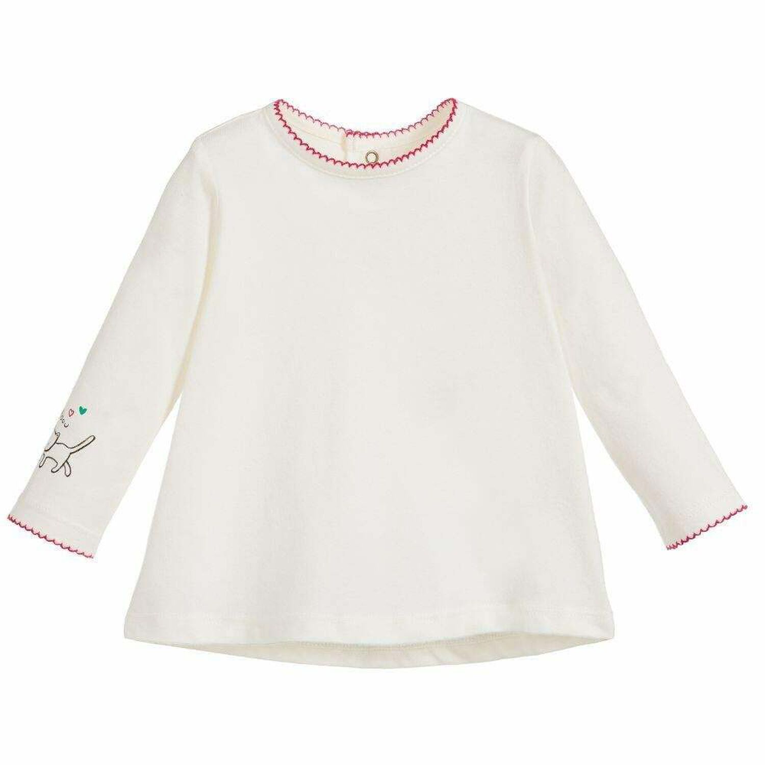 افرول دنغرى باللون العاجي للبنات, 1, hi-res