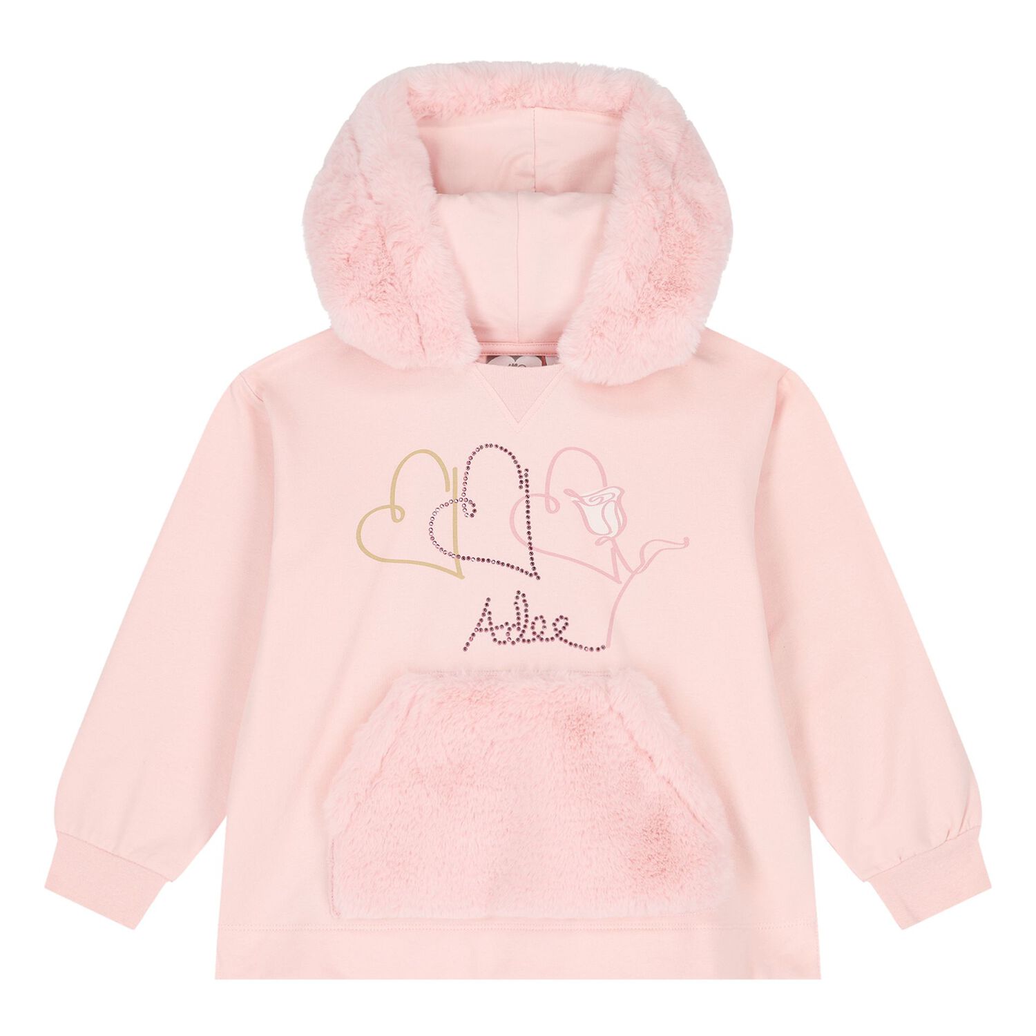 طقم بنات ليغنز بالشعار باللون الوردي, 1, hi-res image number null