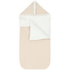 مدس بالشعار باللون البيج والأبيض, 3, hi-res