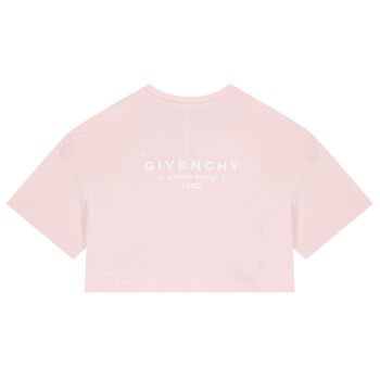 Girls Mini Me Pink Logo T-Shirt