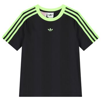 تيشيرت بالشعار باللون الاسود 