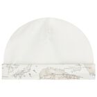 طقم هدايا لملابس الأطفال بتصميم خريطة جغرافية باللونين العاجي والبيج, 3, hi-res