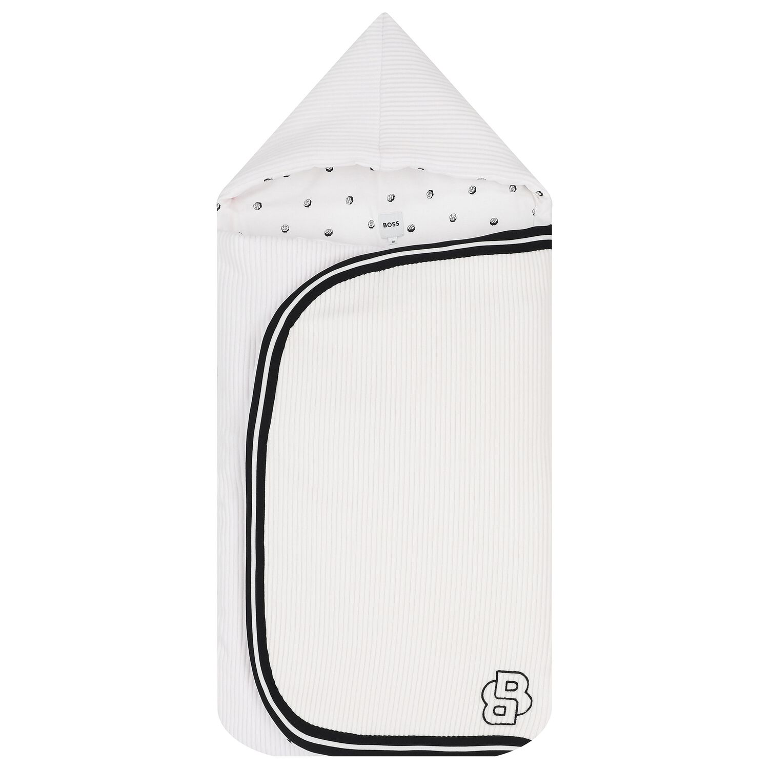 White Logo Baby Nest, 1, hi-res