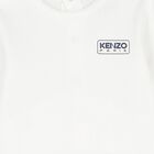 افرول أطفال بالشعار باللون الكحلي والأبيض ( من قطعتين), 1, hi-res