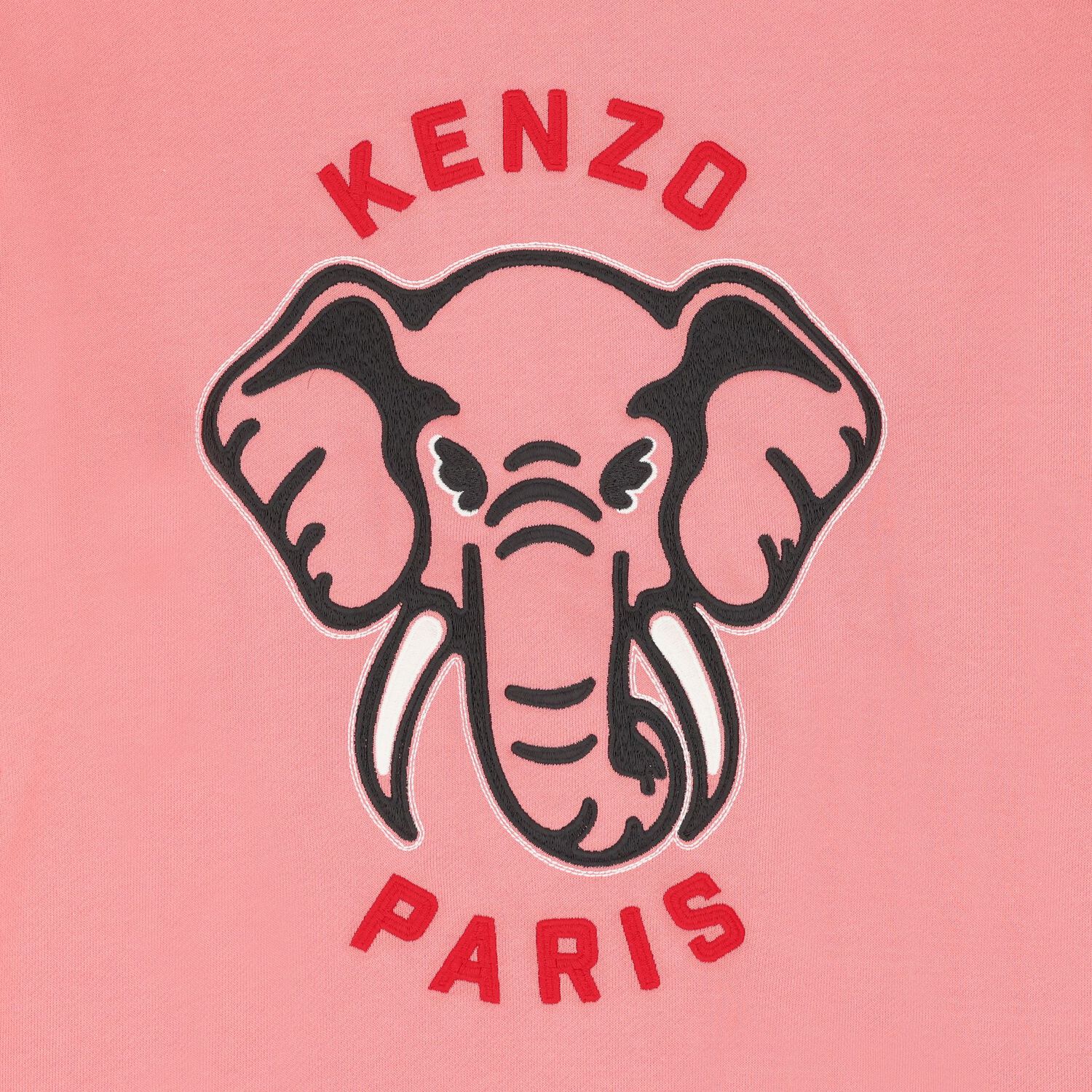 Girls Pink Logo Elephant Hooded Dress, 1, hi-res image number null