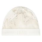 Ivory & Beige Geo Map Babygrow Gift Set, 4, hi-res