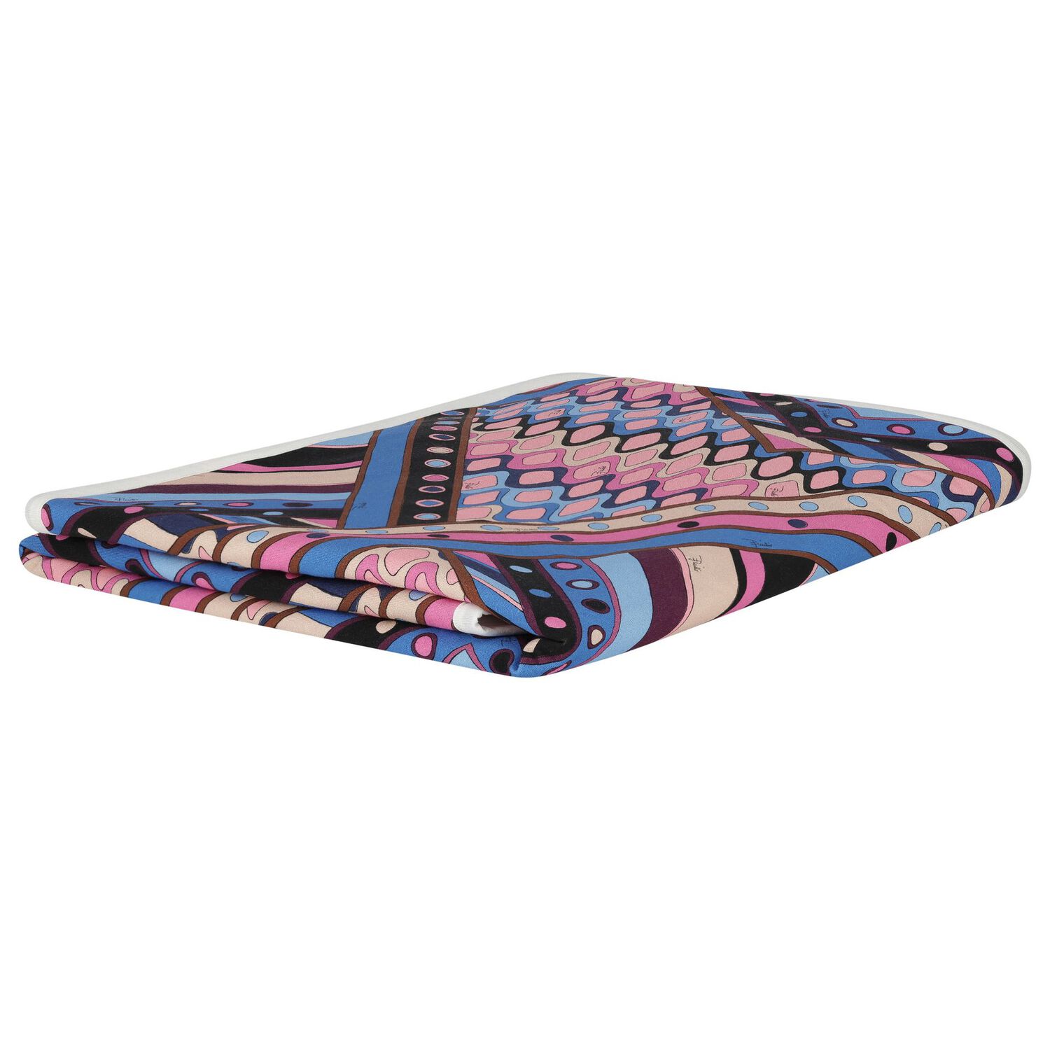 Baby Girls Blue & Pink Vivara Blanket, 2, hi-res